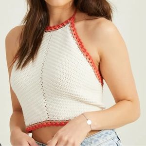 Altar’d State Crochet halter top, never worn